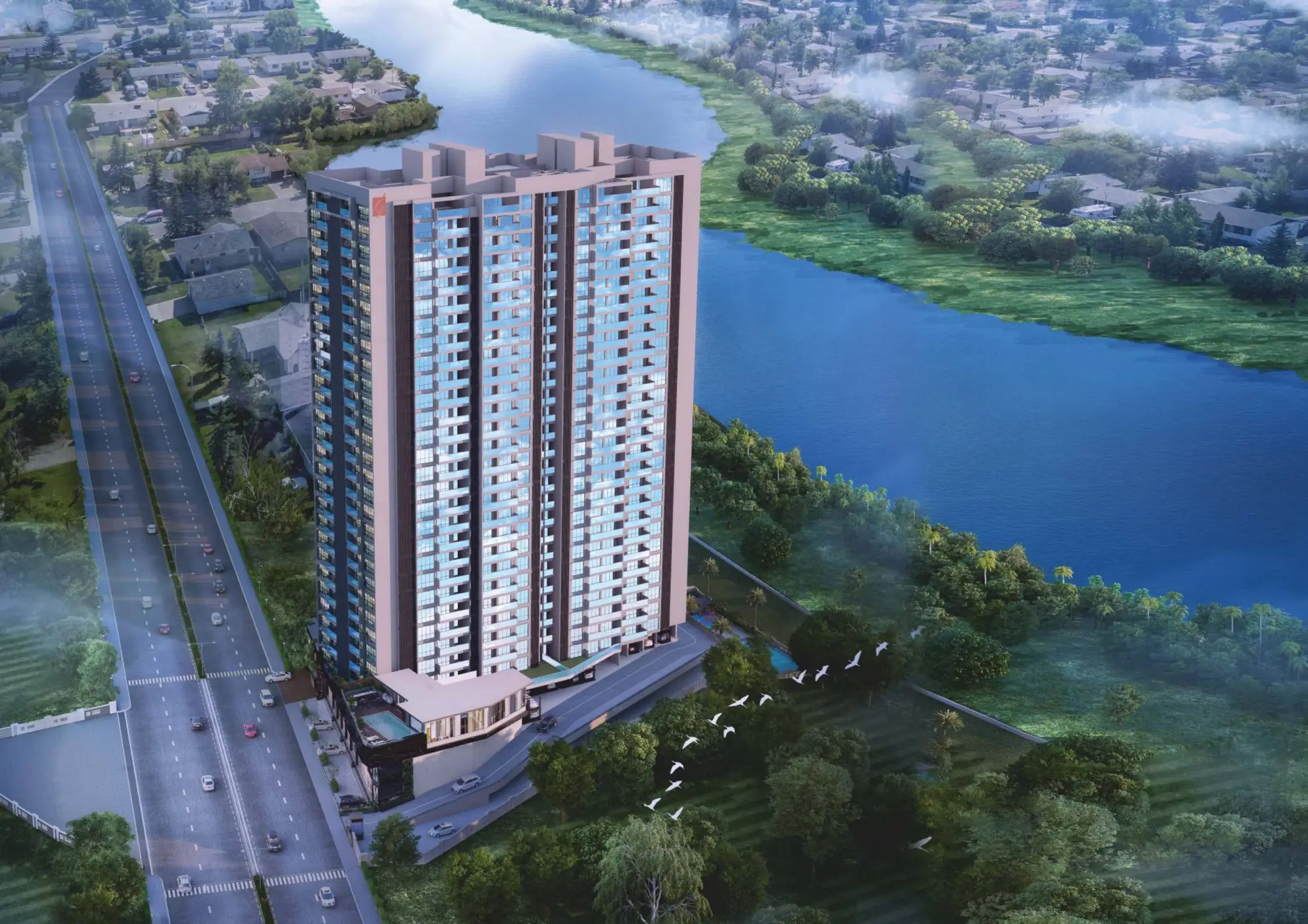 27-Storey Architectural Tower